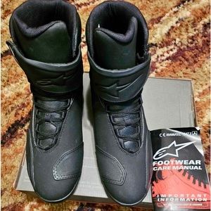 Alpinestars Fastback V2 Drystar Waterproof
Motorcycle Shoes Blk 12.5